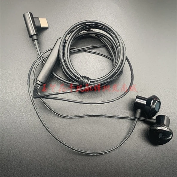 Type-C Dijital Kulaklık - Genç Pudra - Resim 3