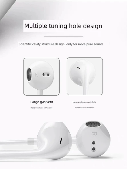 Xiaomi Type-C Kablolu Kulaklık - Beyaz - 1 Alana 1 Bedava - 4