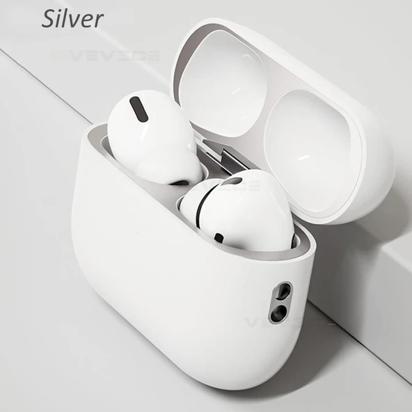 AirPods Toz Geçirmez Metal Etiket Koruyucu - Apple AirPods Pro H Renk