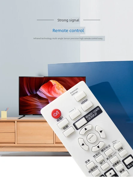 Panasonic Projektör Uzaktan Kumandası - PT-X330C X331c X303c X281c X3230stc - 8
