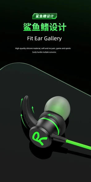 3.5mm Kırmızı Gaming Kulaklık - Ses Ayırt Etme Özellikli - 8