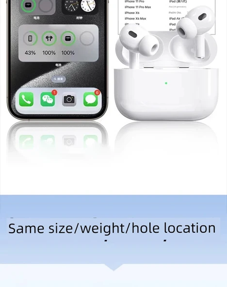 ANC Aktif Gürültü Önleyici Dolby Hifi Kablosuz Bluetooth Kulaklık - Huaqiang North/Extreme Edition (Lightning-Apple Şarj Portu) - 6
