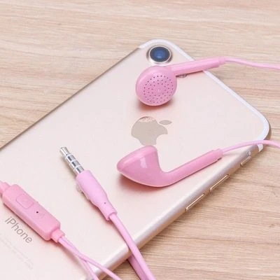 R9 Pembe Standart Versiyon 3.5mm Kablolu Kulak İçi Oyuncu Kulaklığı