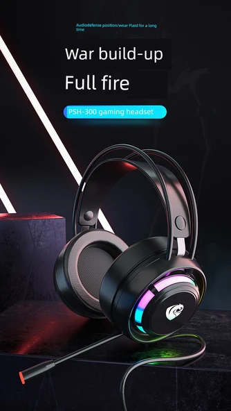 3.5mm Soketli Kedi Kulaklıklı Oyun Kulaklığı - Parlak Pembe - 6
