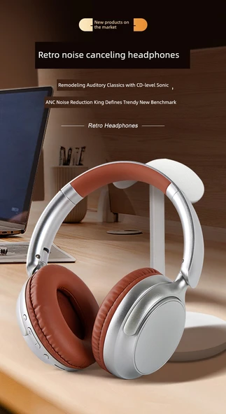 Aktif Gürültü Önleyici Bluetooth 5.4 Gaming Kulaklık - Mavi ENC - 4