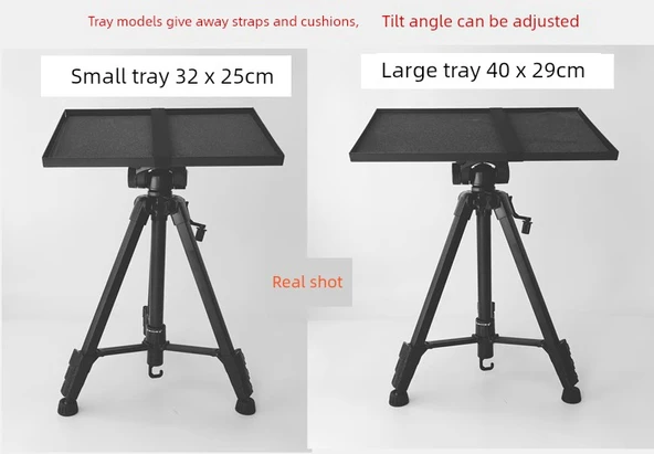 Projektör Sehpası - Yükseltilmiş 50-140cm + 32x25cm Tepsi - 11