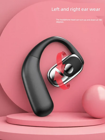 Kulak Üstü Bluetooth Kulaklık - Pembe Exclusive Edition - Şarj Kutulu - 180 Saat - 5