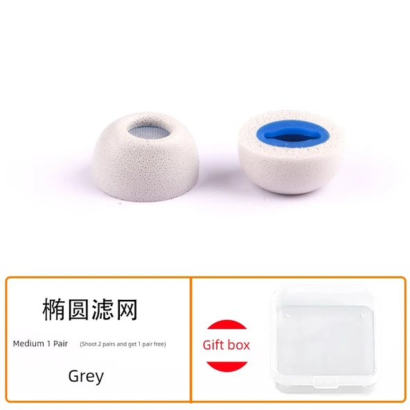Huawei Freebuds Pro Serisi Gri Orta Boy Silikon Kulak Tıkacı