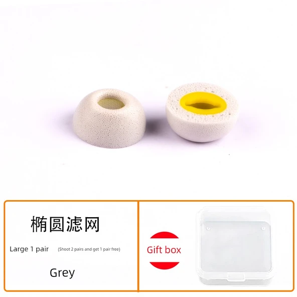 Huawei Freebuds Pro Serisi Gri Büyük Boy Silikon Kulak Tıkacı