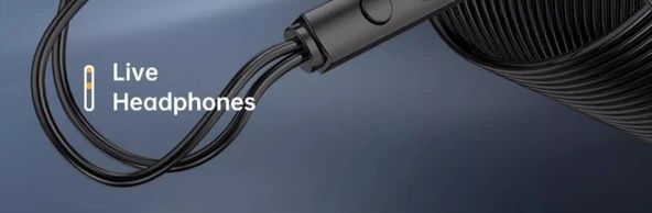 Kablolu Oyuncu Kulaklığı - Obsidyen Siyahı - 3 Metre - USB Giriş - 6