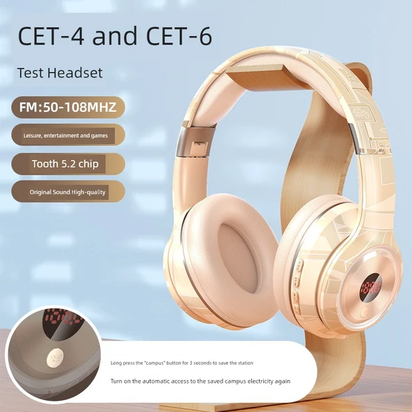 Bluetooth 5.2 Gaming Kulaklığı - Yunyan Beyazı - Gürültü Önleme - HiFi Ses - 7
