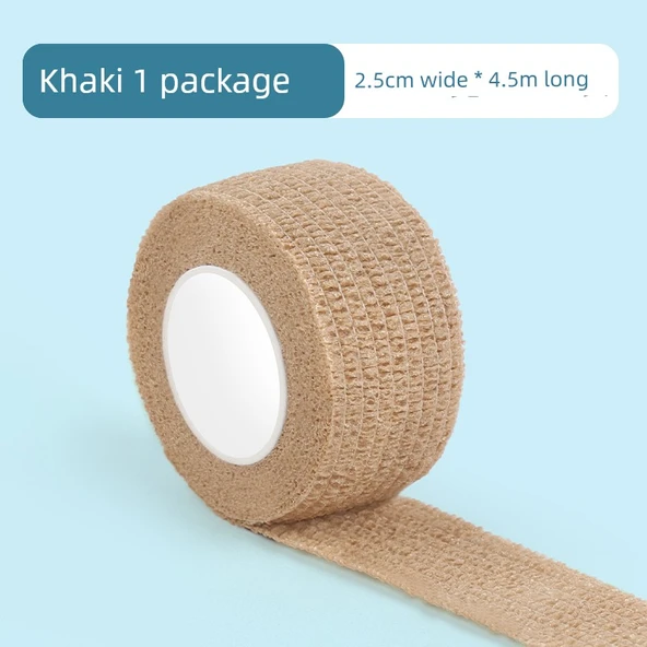 Kulaklık Koruyucu Kaplama - Haki - 1 Adet [Tutkalsız, Ekose Desenli, Hava Geçirgen]