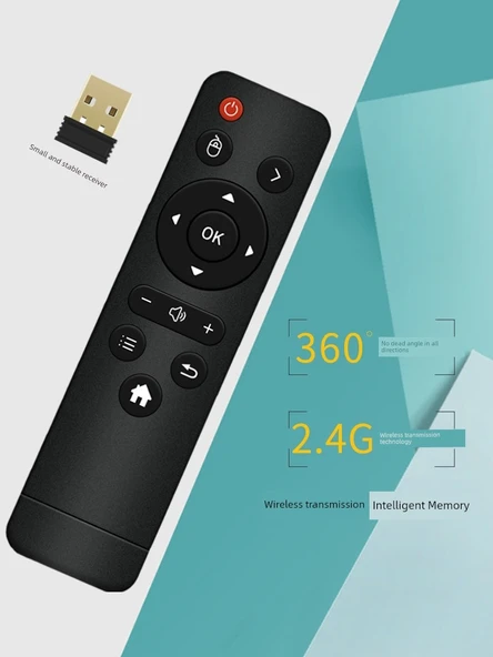 Evrensel Android TV Kumandası - 2024 Tam Çekirdek Yükseltme Öğrenme Tuşu - 3