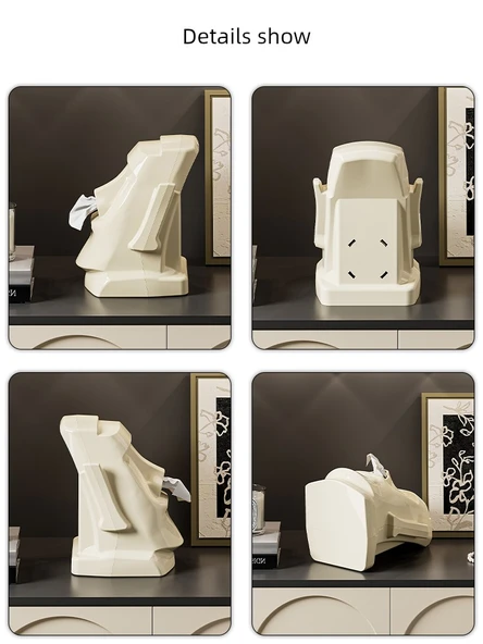 Kulaklık Standı - Krem Beyaz - 6