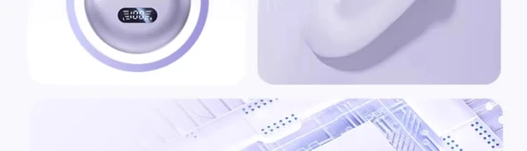 Kemik İletimli Bluetooth 5.4 Kulaklık - Excellent Edition Yıldız Işığı Beyazı - 45 Saat Pil Ömrü - 8