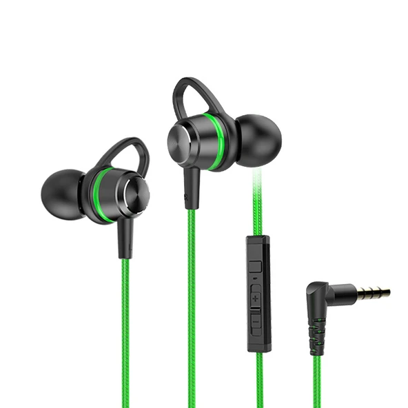 Ambalajlı Mikrofonlu Kablolu E-Spor Oyuncu Kulaklığı - G5-A Kırmızı - 6