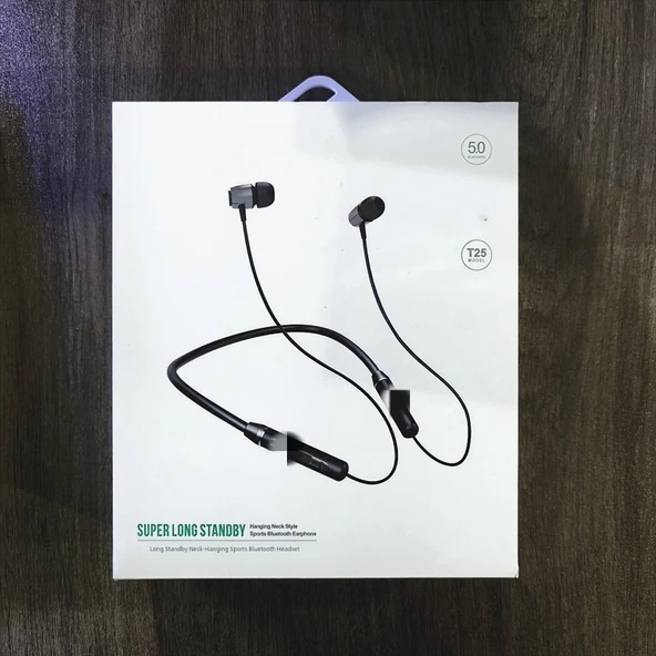 Bluetooth Kulaklık - Spor - Gürültü Önleyici - T25 Kulak İçi