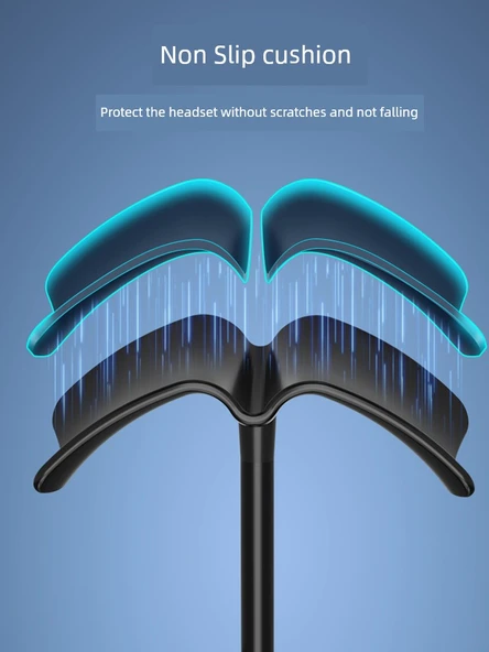 Masaüstü Gaming Kulaklık Standı - Pembe - Alüminyum Alaşımlı - 4