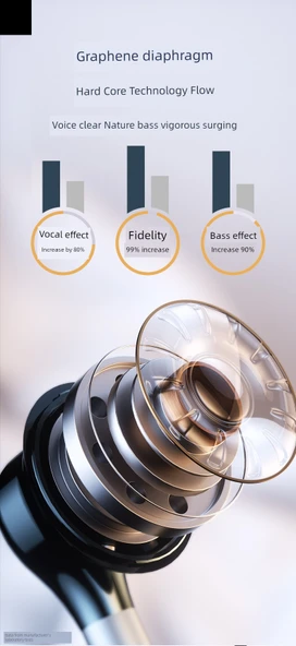 Lightning Girişli Kulak İçi Kulaklık - Gece Siyahı - iPhone 7-14 Serisi - Resim 8