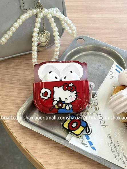 Hello Kitty AirPods Kılıfı - AirPods Pro için Tekli Model - 6