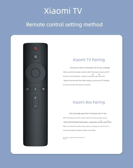 Xiaomi Jiyu Bluetooth Sesli TV Kumandası - Pilli - 7