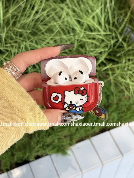 Hello Kitty AirPods Kılıfı - AirPods Pro için Tekli Model - 3