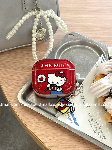 Hello Kitty AirPods Kılıfı - AirPods Pro için Tekli Model - 2