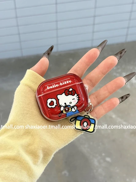 Hello Kitty AirPods Kılıfı - AirPods Pro için Tekli Model - 5