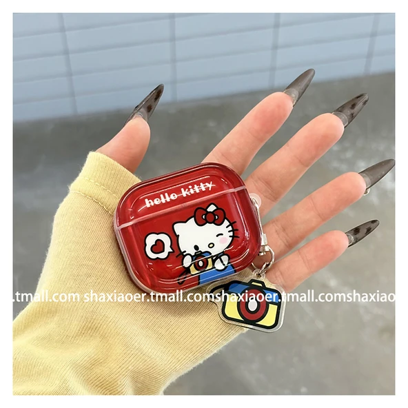 Hello Kitty AirPods Kılıfı - AirPods Pro için Tekli Model - 11