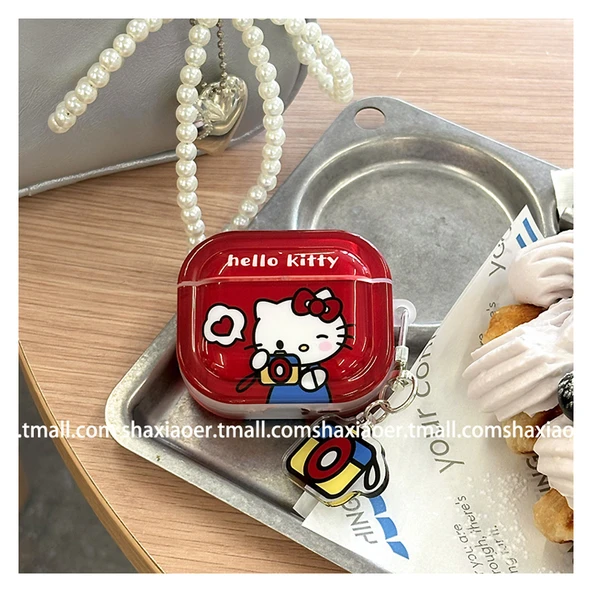 Hello Kitty AirPods Kılıfı - AirPods Pro için Tekli Model - 8