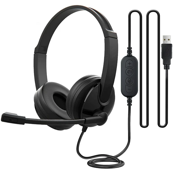Online Eğitim Kulaklığı - 3.5mm Girişli - 6