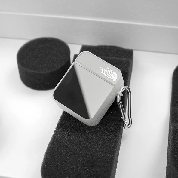 AirPods 1/2 Silikon Koruyucu Kılıf - Beyaz