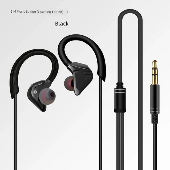 3M Karaoke Monitör Kulaklığı - Siyah (Mikrofonsuz)