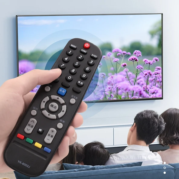 TV Uzaktan Kumandası YK-6002J ve Koruyucu Kılıf - 3