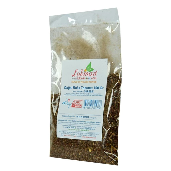 Doğal Saf Roka Tohumu 1.Kalite Tohum Roka 100GR - 3