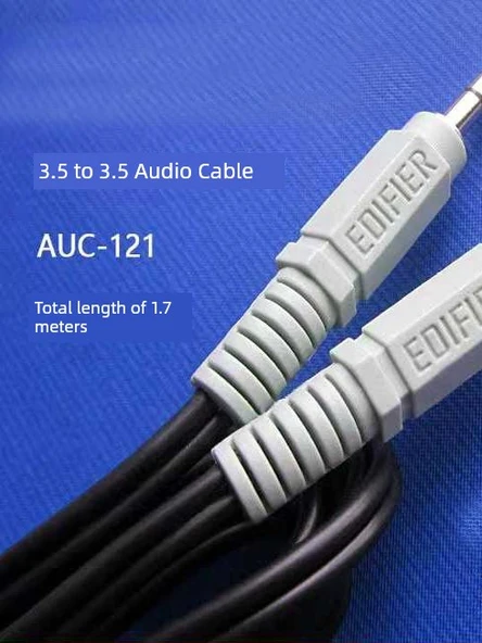 3.5mm - 3.5mm Ses Kablosu - Siyah 1.5m - 4