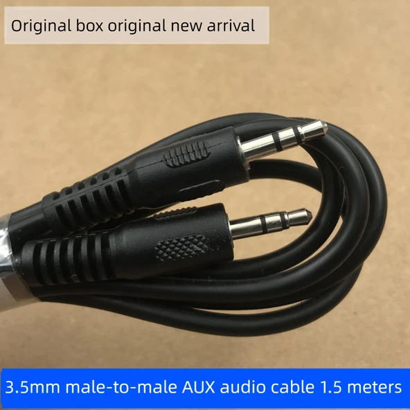 3.5mm - 3.5mm Ses Kablosu - Açık Yeşil 3m - 10