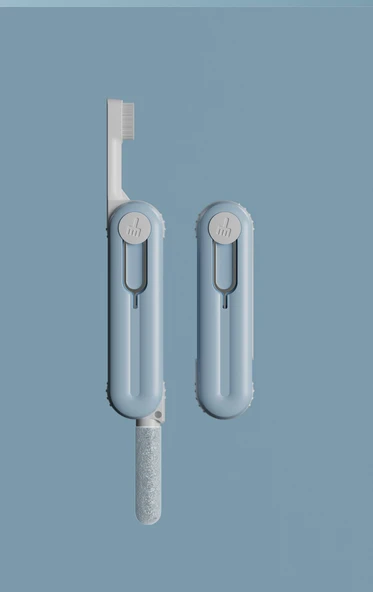 Bluetooth Kulaklık Temizleme Kiti - Gök Mavisi - 11