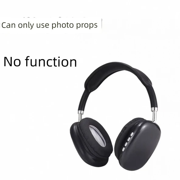 Kablosuz Bluetooth 5.0 Retro Fotoğrafçılık Kulaklığı - Çiçek Desenli (Çalışmaz)