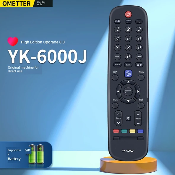 Evrensel TV Uzaktan Kumandası - YK-6000J Orijinal Makine