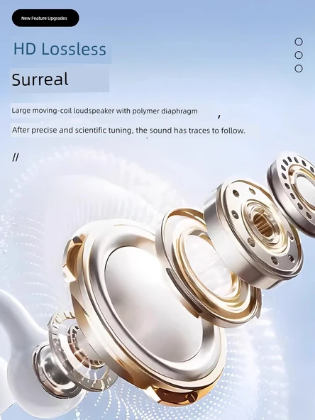 3.5mm Yuvarlak Girişli Siyah Dijital Ses Bilgisayar Kulaklığı - 3