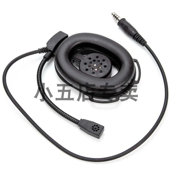 Walkie-Talkie U94 PTT HD01 Tek Taraflı Kulaklık - Siyah - 9