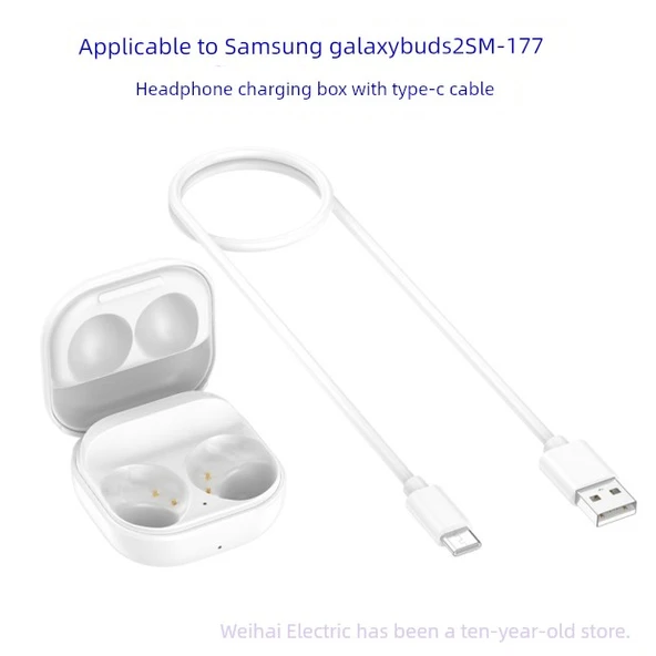 Samsung Galaxy Buds 2 (R177) Şarj Kutusu - Beyaz