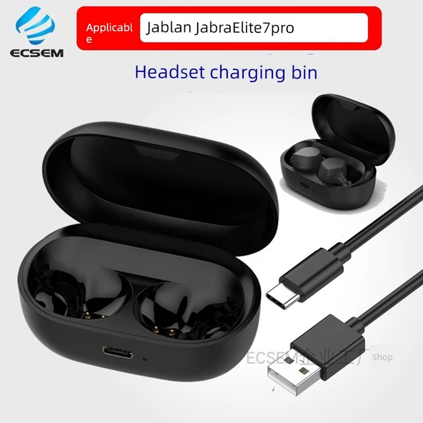 Jabra Elite 7 Pro Şarj Kutusu - Siyah