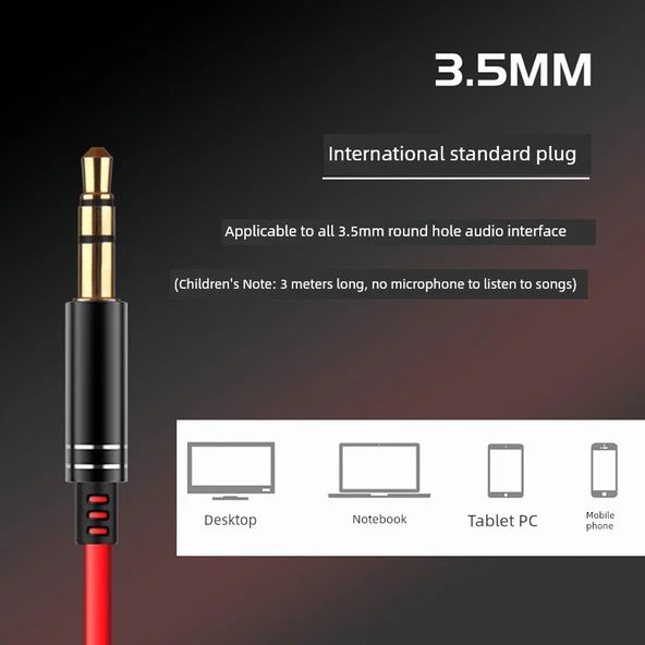 Mikrofonsuz Müzik Kulaklığı - Cool Beyaz - 1.5 Metre Tek Fişli - 4