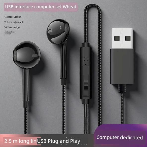 Mikrofonsuz Müzik Kulaklığı - Cool Beyaz - 1.5 Metre Tek Fişli - 2