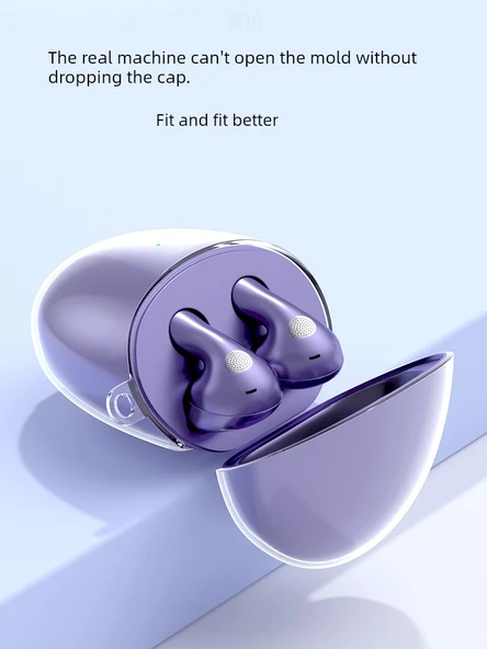 Huawei FreeBuds Pro4 Şeffaf TPU Kılıf - İpli - 4