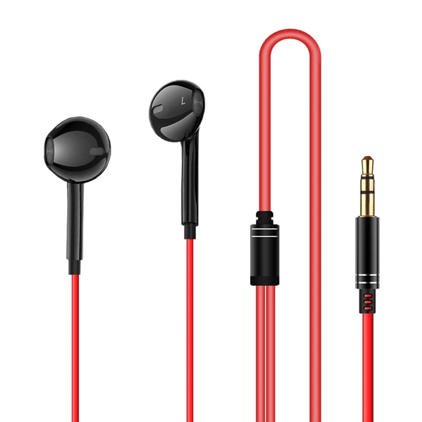 Mikrofonsuz Müzik Kulaklığı - Cool Beyaz - 1.5 Metre Tek Fişli - 5