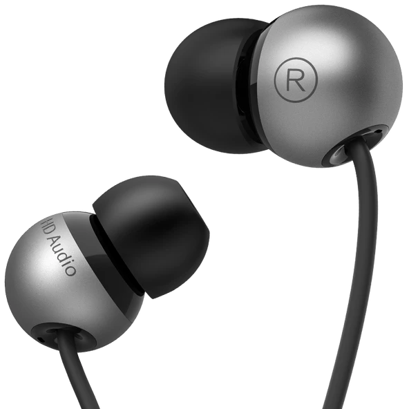 Xiaomi Çift Manyetik Metal Kablolu Kulaklık - Gri