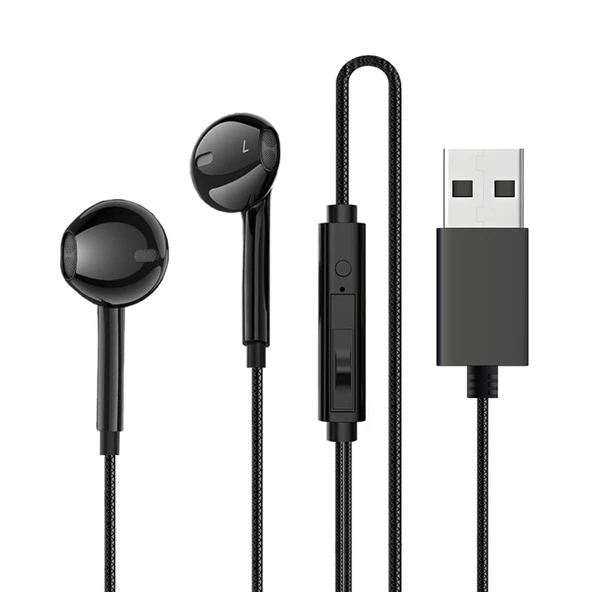 Mikrofonsuz Müzik Kulaklığı - Cool Beyaz - 1.5 Metre Tek Fişli - 11